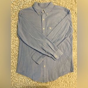 Abercrombie & Fitch Men’s Size S Light Blue Button Down Dress Shirt